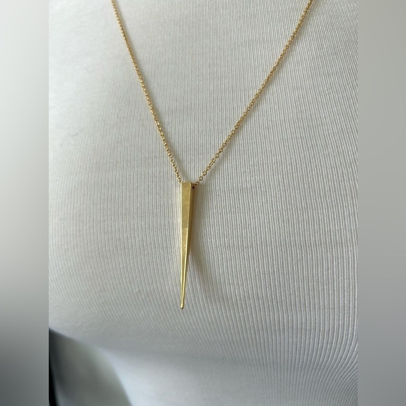14 K Plated Gold 24” “Jessica Necklace” - Picture 2 of 6
